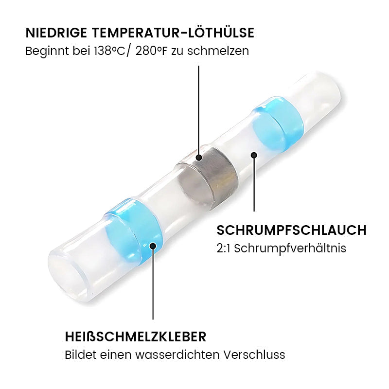 🔥Sommer heißer Verkauf🔥Wasserdichter Lötdraht-Steckverbindersatz