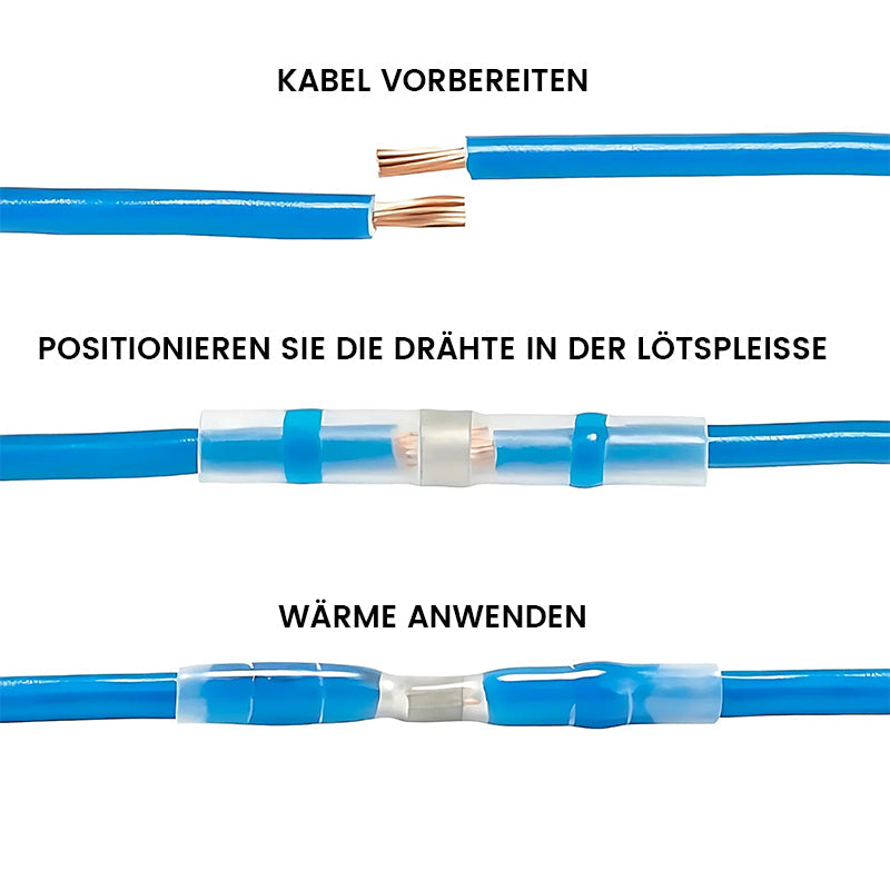 🔥Sommer heißer Verkauf🔥Wasserdichter Lötdraht-Steckverbindersatz