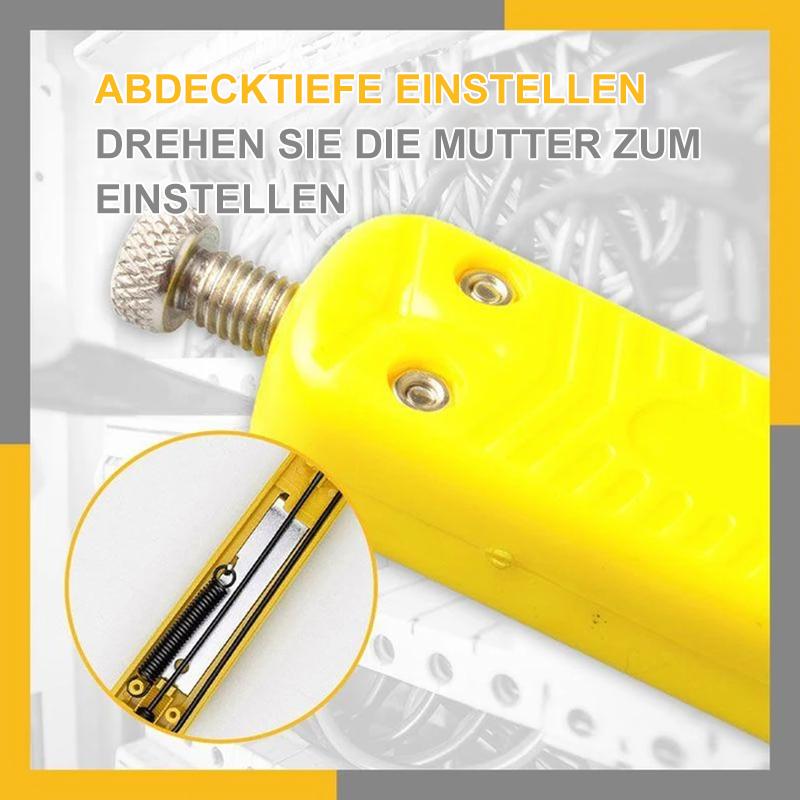 Einstellbares Kabelabisoliermesser