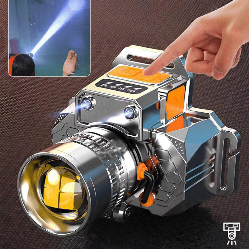 🔦Am Kopf montierte Sensor-Taschenlampe