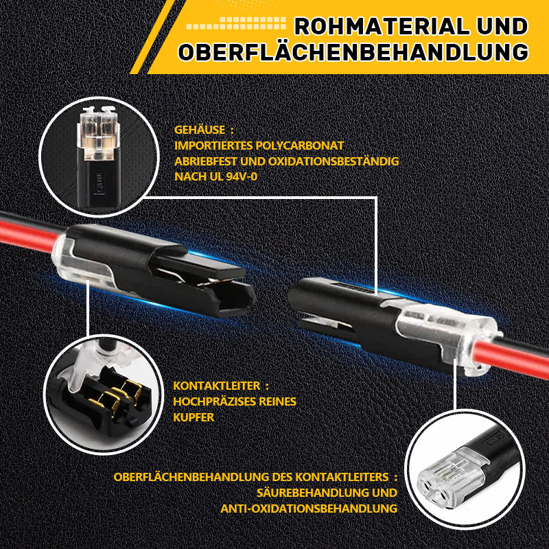 🔥55% Rabatt🔥Praktischer schneller Kabelstecker