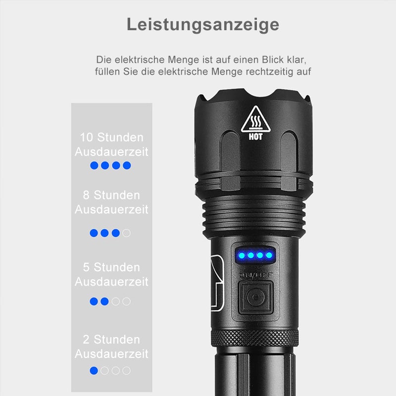 🔦Wasserdichte militärische Lasertaschenlampe