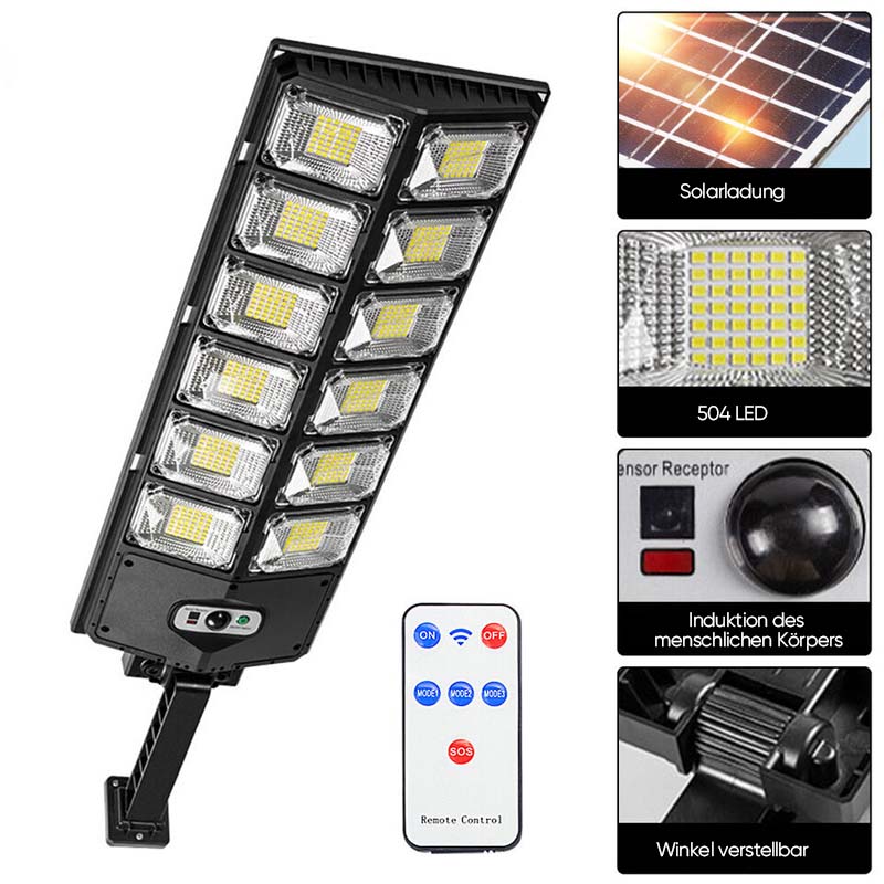 Solar-LED-Lampe für den Außenbereich
