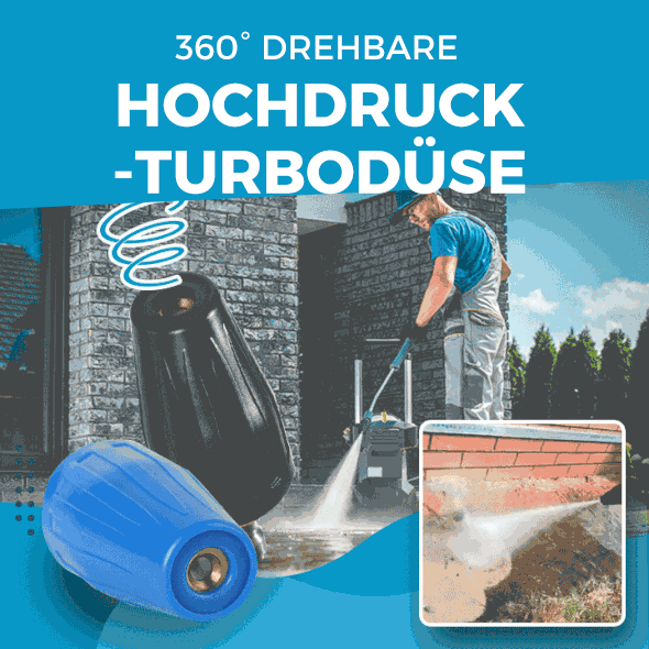 🔥2023 heißer verkauf-51% Rabatt✨360° drehbare Hochdruck-Turbodüse