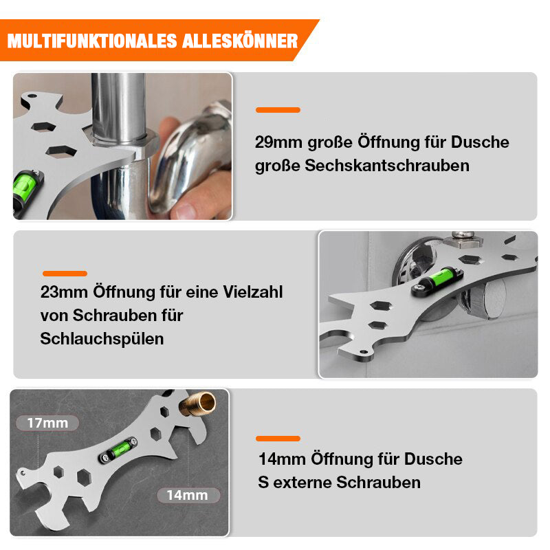 😮Multifunktionale Winkelschlüssel👍