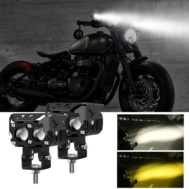 😮Motorrad fahrende LED-Zusatzscheinwerfer😎