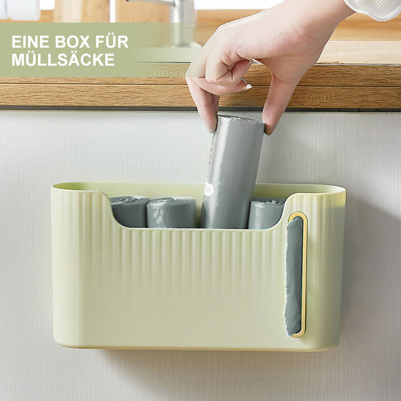 😮Wandmontierter Abfallsack-Organisator👍