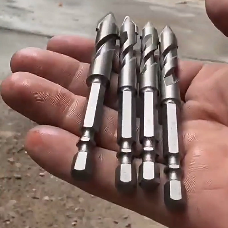 🔩Hochfester Exzenterbohrer mit schrägem Kopf
