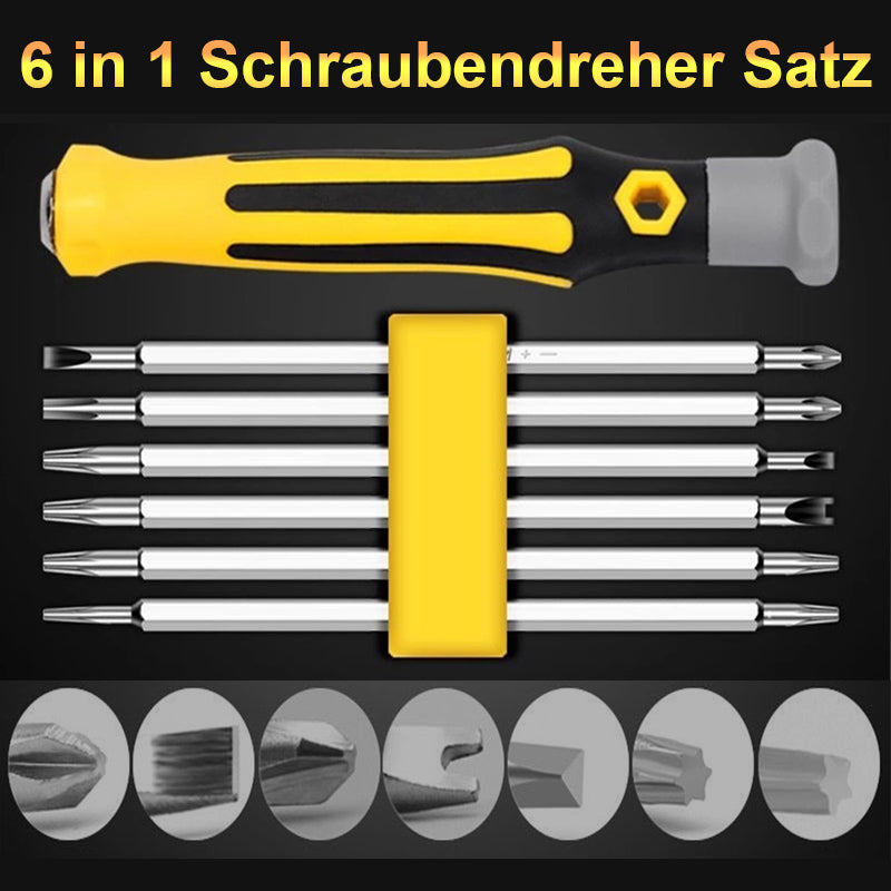 👍👉Schraubendreher 1 Satz (6 Stück)🛒
