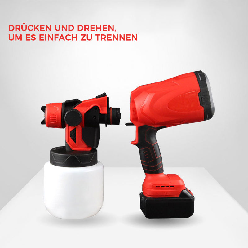 (🔥Kostenloser Versand🔥)Tragbare automatische Hochdruck-Farbspritzpistole