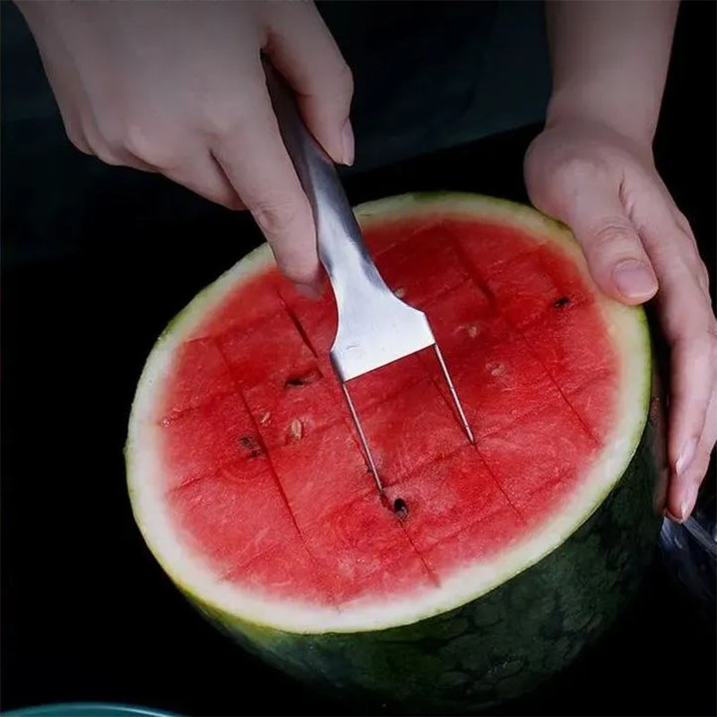 Gabel zum Schneiden von Wassermelonen