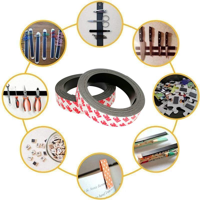Selbstklebendes Magnetband