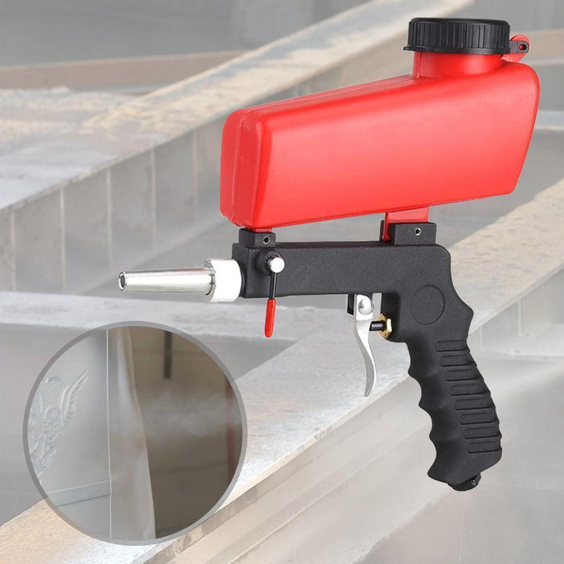 Tragbares Premium-Schwerkraft-Sandstrahler-Kit
