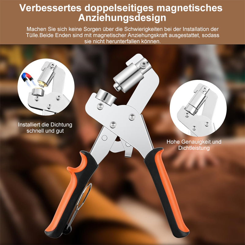 Ösenzange für Planen Mit 500 Ösensätzen