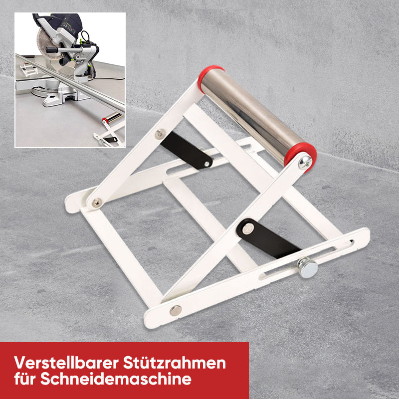 👷Verstellbarer Stützrahmen für Schneidemaschinen