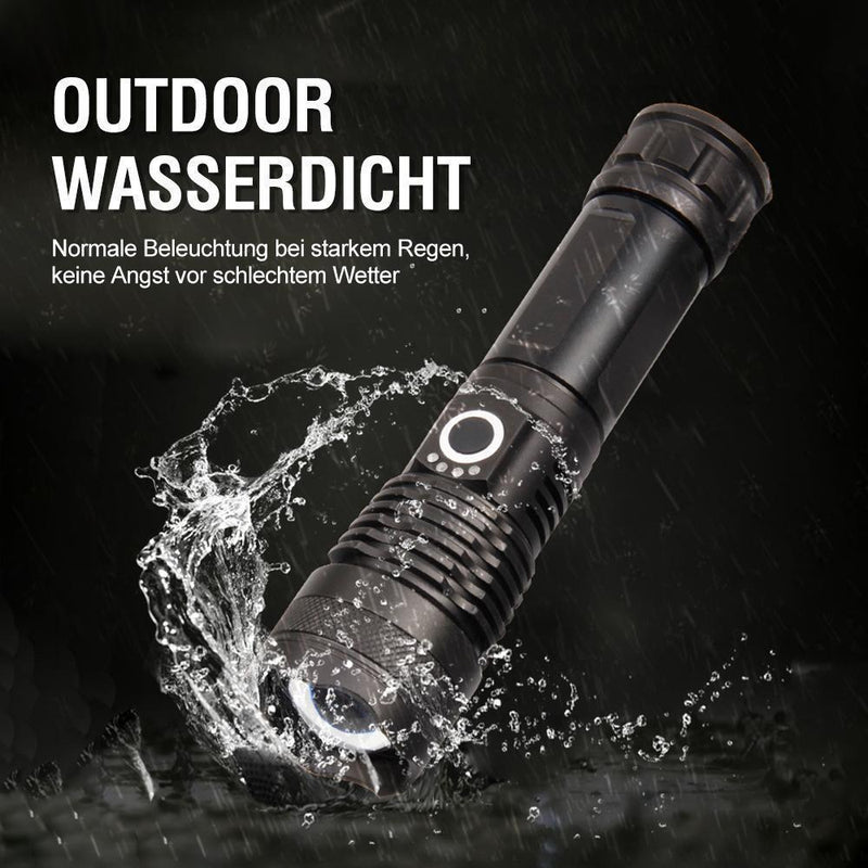 🎉LED wiederaufladbare taktische Laser-Taschenlampe 90000 hohe Lumen✨