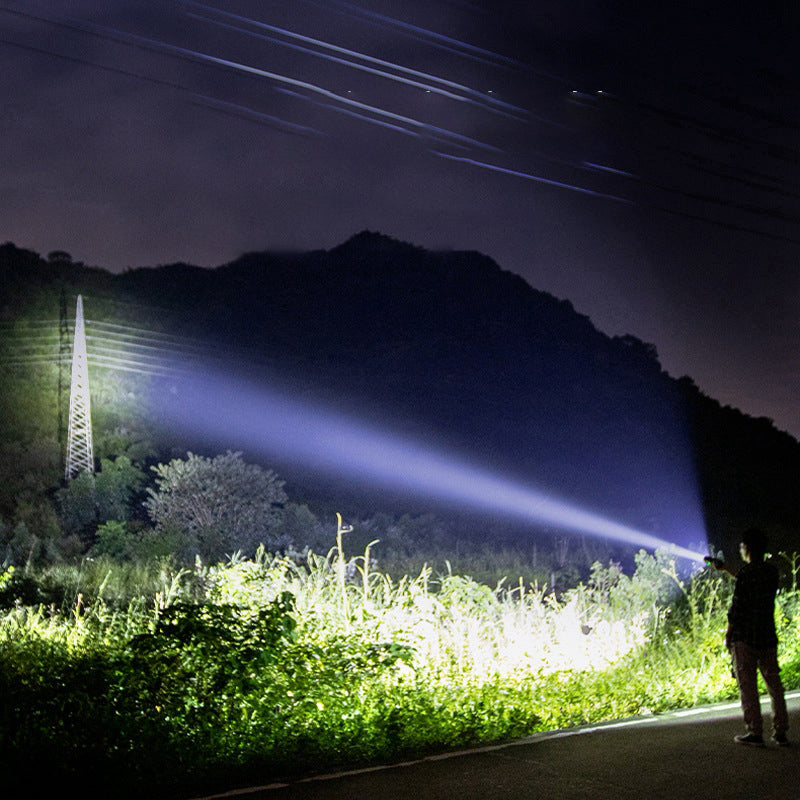 🔦🔥Wiederaufladbare Taschenlampe zur Selbstverteidigung
