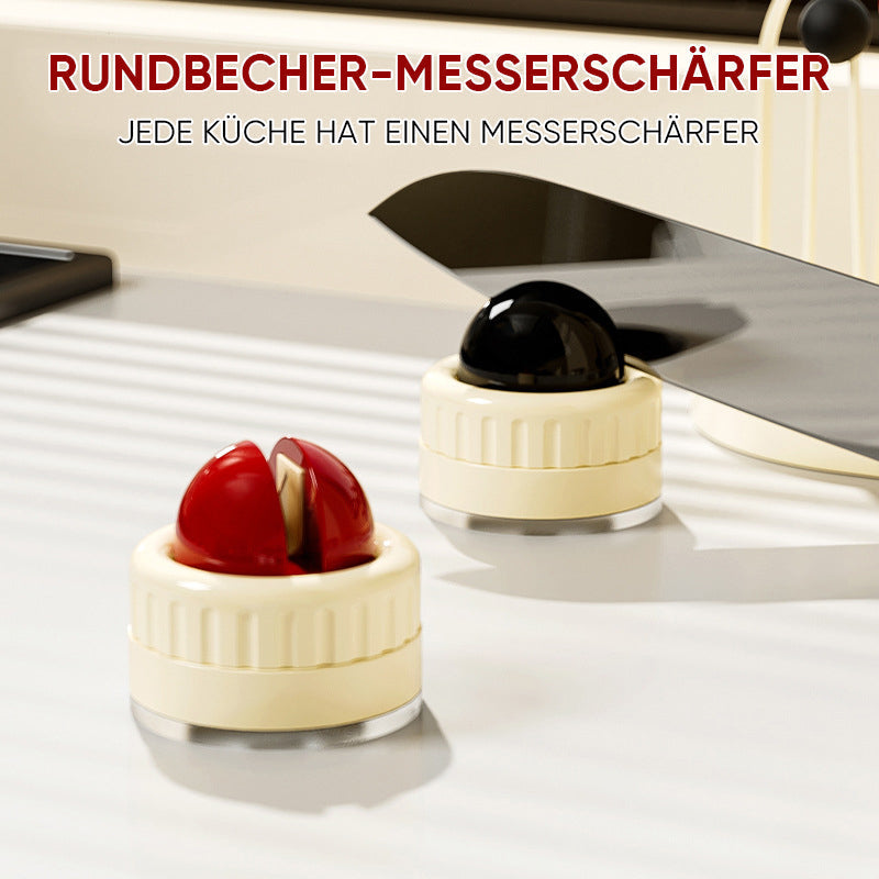 Mini-Messerschärfer mit Saugfuß
