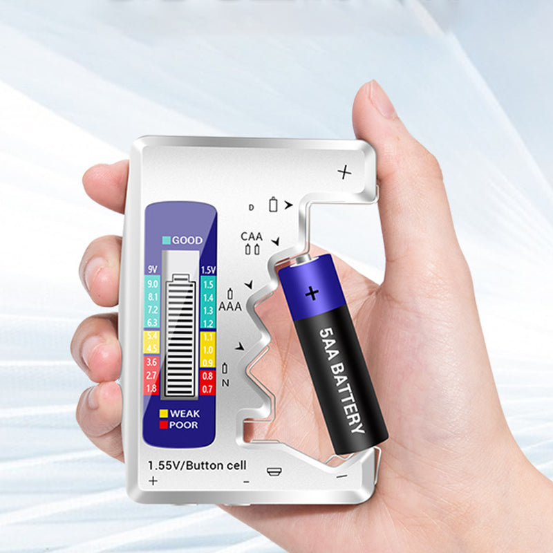 Praktischer Batterietester