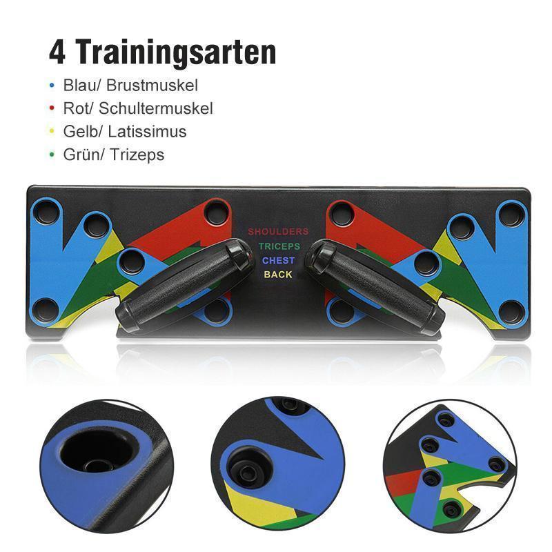 🔥9-in-1 Push-Up-Board Gymnastik Übung Liegestütze🔥