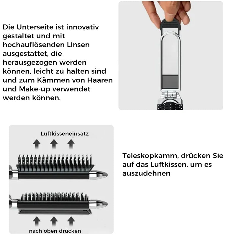 💗Zusammenklappbarer Luftkissenkamm💗