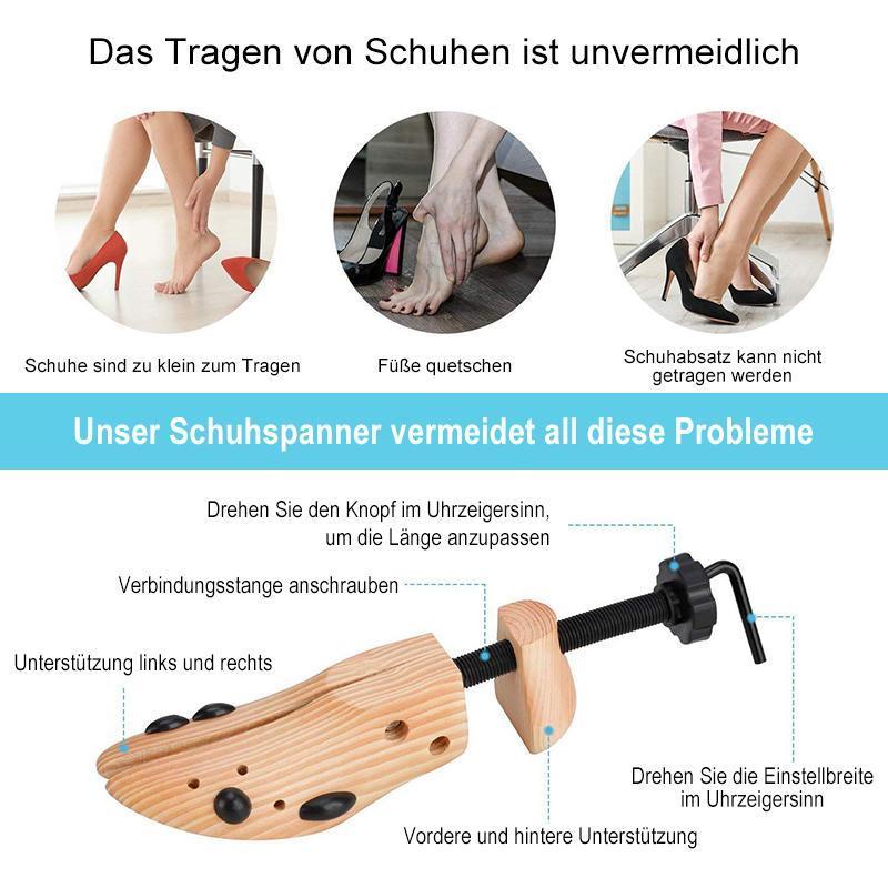 🦶Hölzerne Schuhspanner