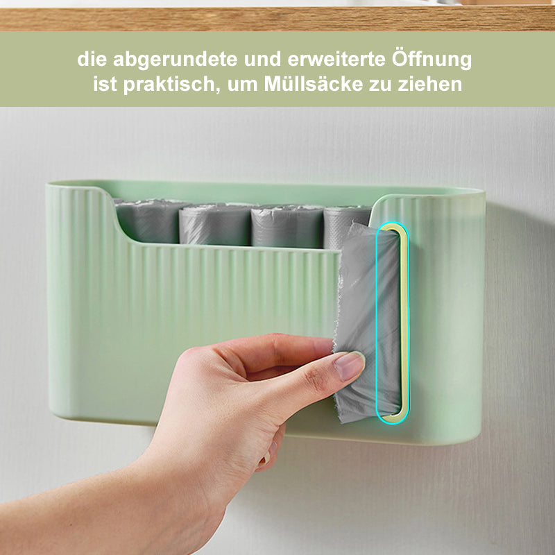 😮Wandmontierter Abfallsack-Organisator👍