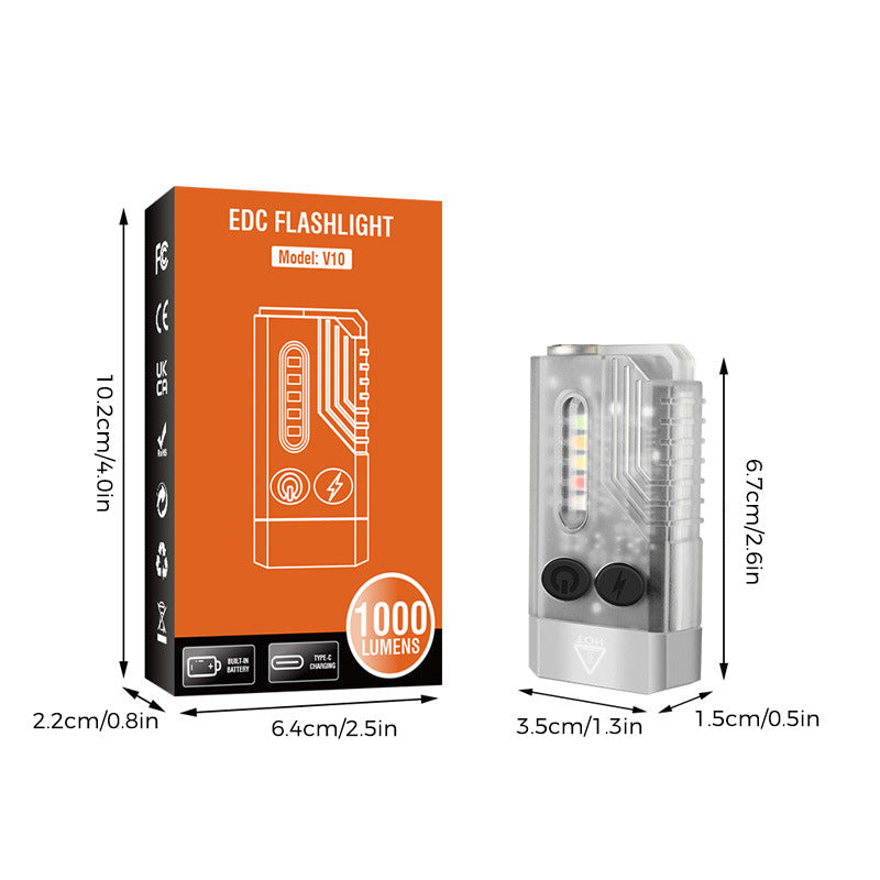 ✨Verkauf✨Tragbare Mini-Taschenlampe V10
