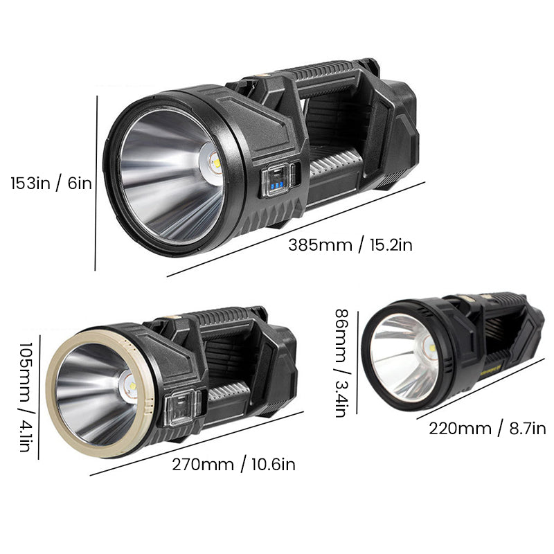 Starke Außen-Multifunktions-LED-Taschenlampe