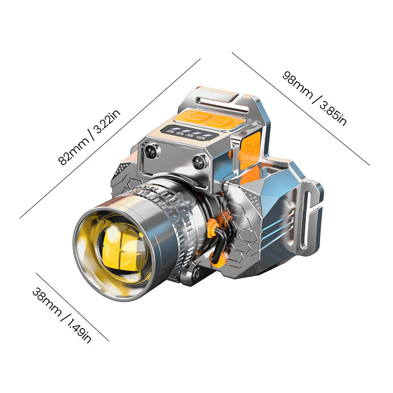 🔦Am Kopf montierte Sensor-Taschenlampe