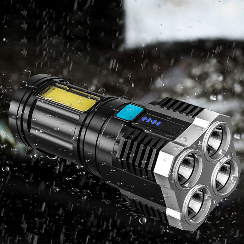 🔥50% Rabatt✨Multifunktionale LED-Taschenlampe mit starkem Licht