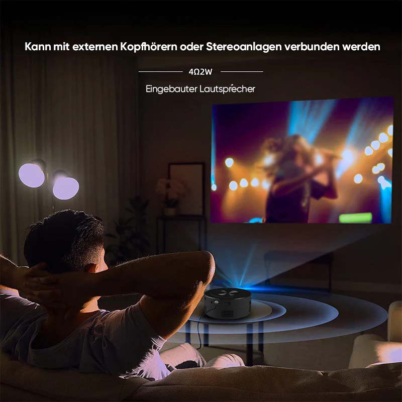 Tragbarer Mini-Mikroprojektor