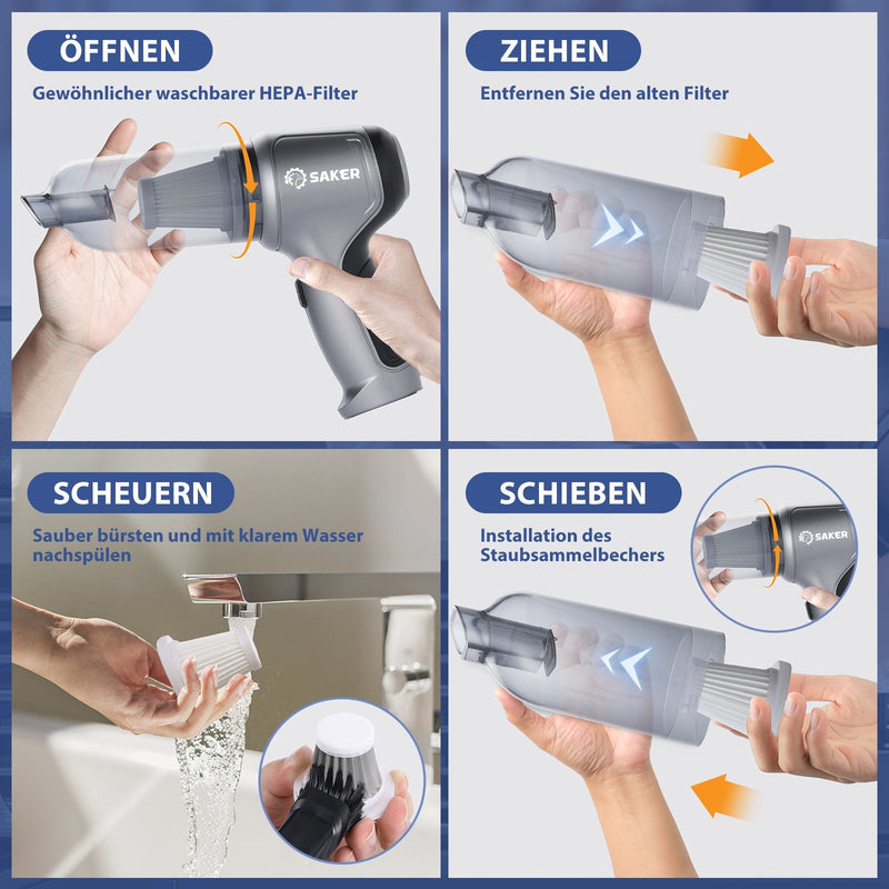 Staubsaugerfilter Set (HL107-4 Stück)