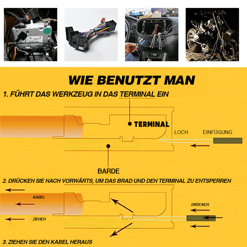 🔥50% Rabatt🔥Werkzeugsatz zum Entfernen von Anschlüssen