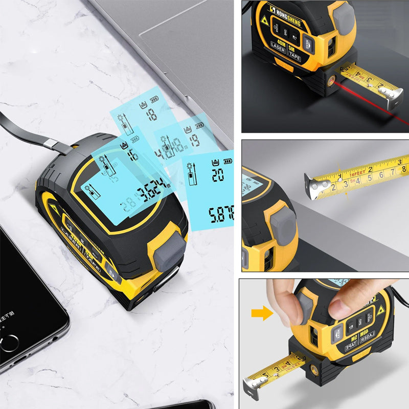 3-in-1-Laser-Entfernungsmesser