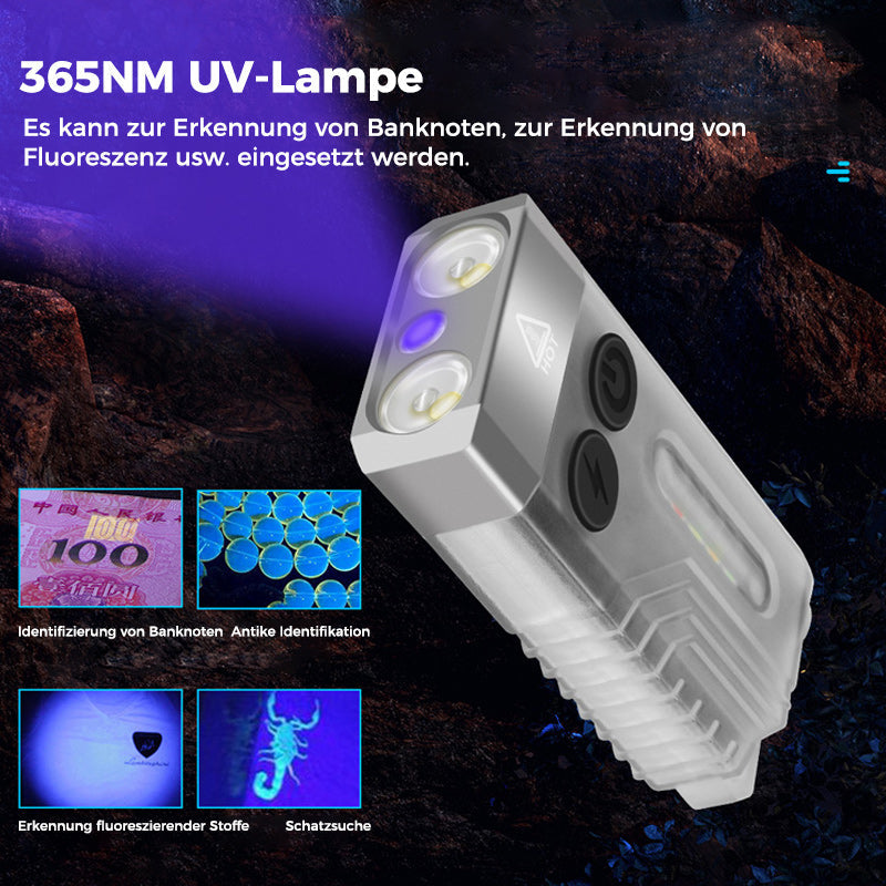 ✨Verkauf✨Tragbare Mini-Taschenlampe V10