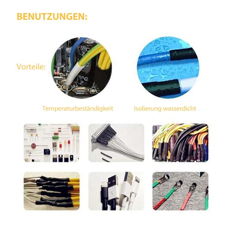 😮USB-Kabel-Schrumpfschlauch（280Stücke）👍