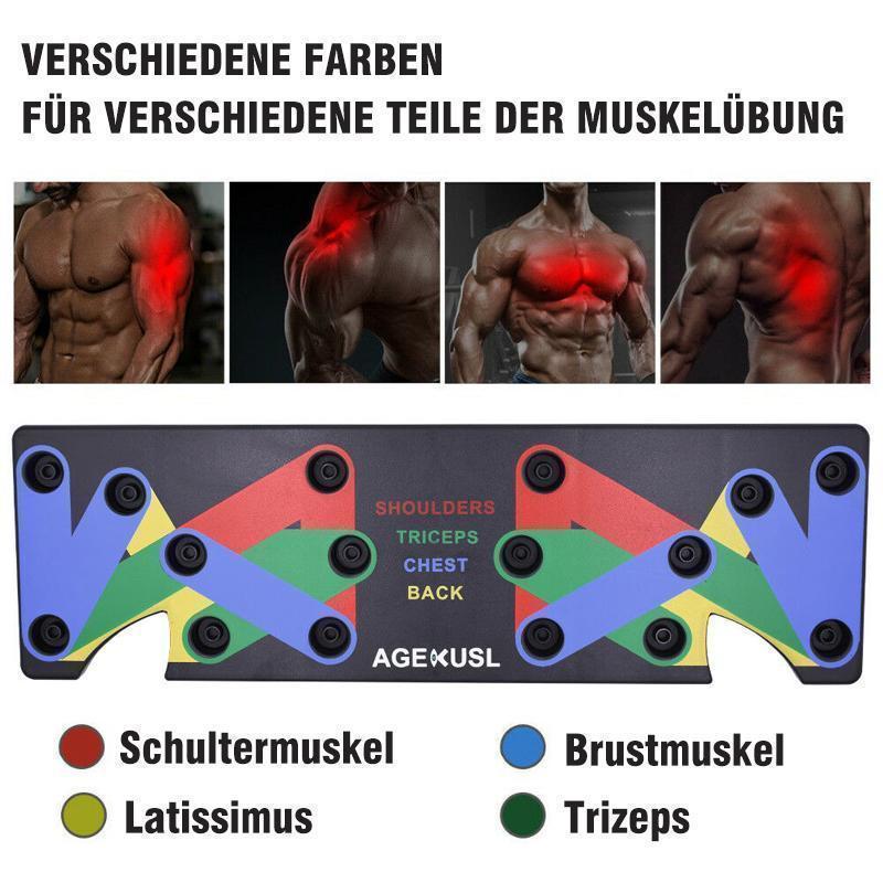 🔥9-in-1 Push-Up-Board Gymnastik Übung Liegestütze🔥