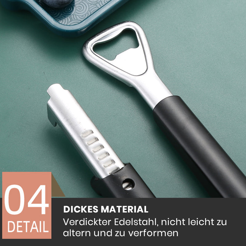 Verstellbarer Flaschenöffner aus Edelstahl