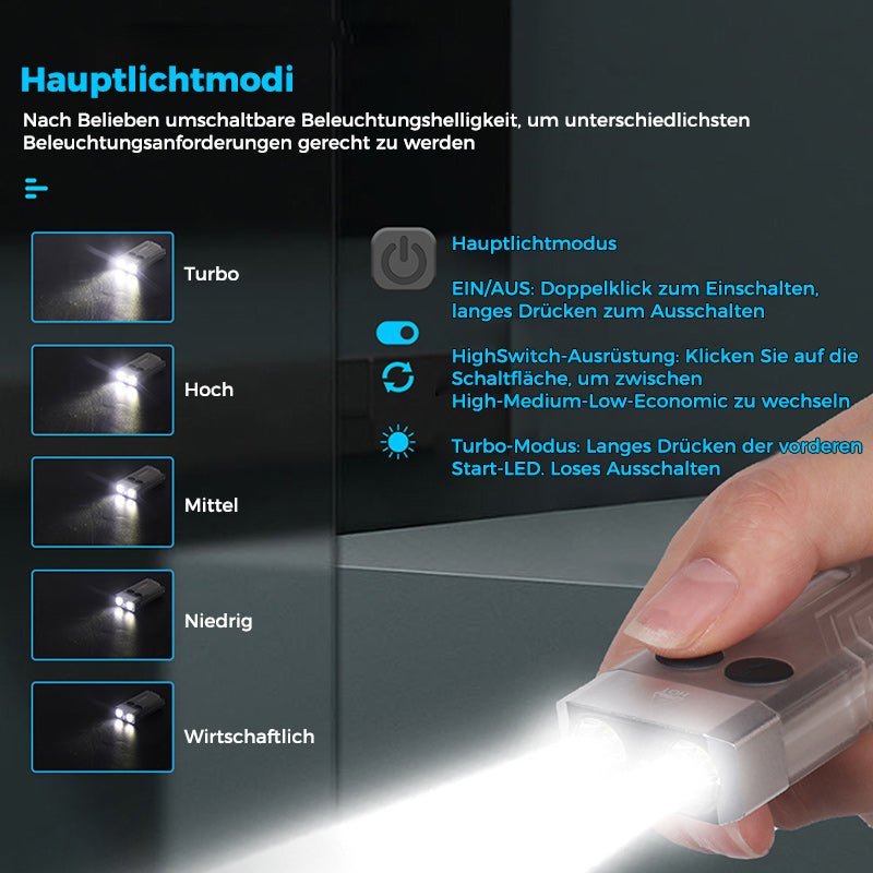 ✨Verkauf✨Tragbare Mini-Taschenlampe V10