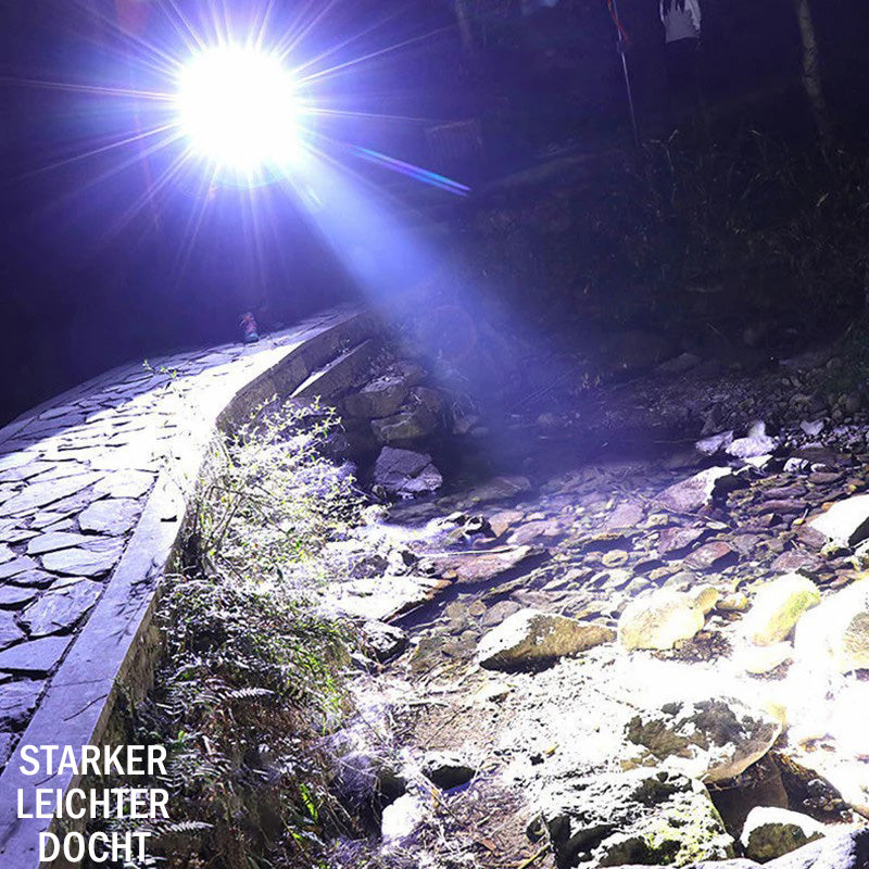 🔥50% Rabatt✨Multifunktionale LED-Taschenlampe mit starkem Licht