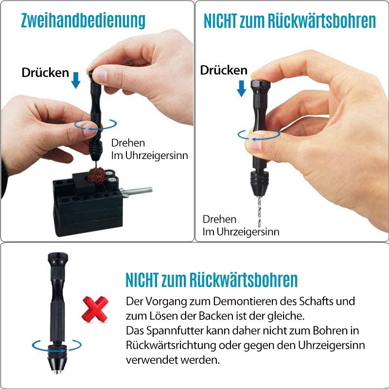Miniatur-Handwerkzeugset aus Aluminiumlegierung