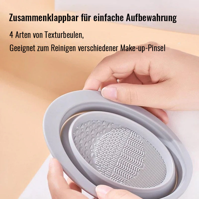 Reinigungsschale für Make-up-Pinsel aus Silikon