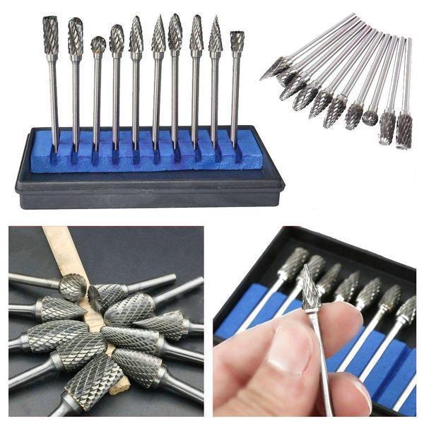 10 in 1 Wolframstahl-Schleifkopf (10PCS)🔥🔥🔥