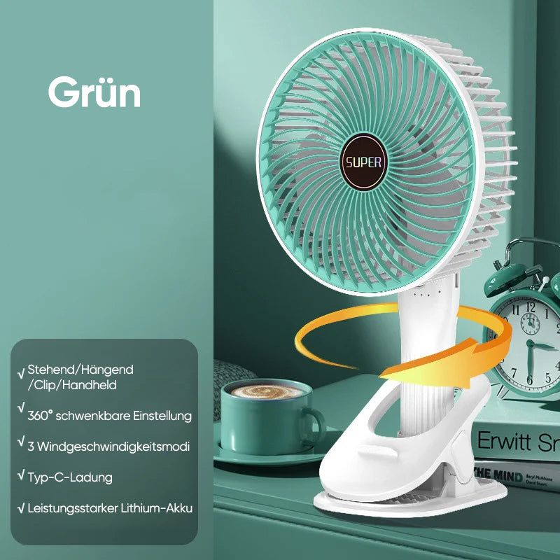 USB-Mini-Ventilator zum Anstecken