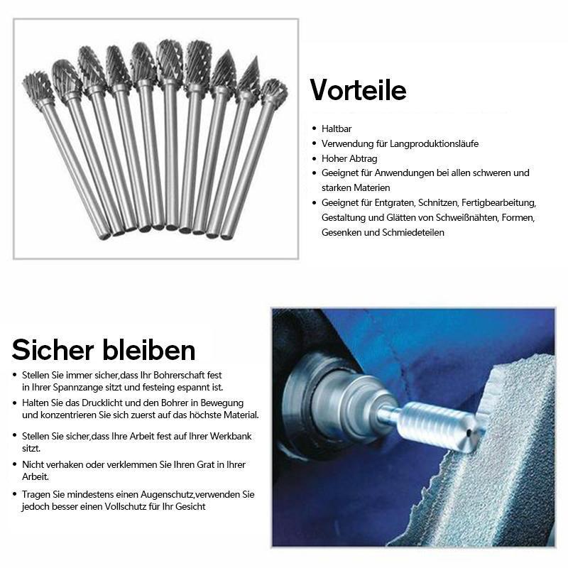 10 in 1 Wolframstahl-Schleifkopf (10PCS)🔥🔥🔥
