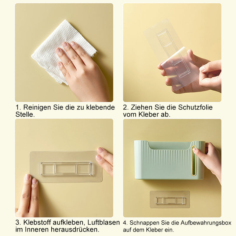 😮Wandmontierter Abfallsack-Organisator👍