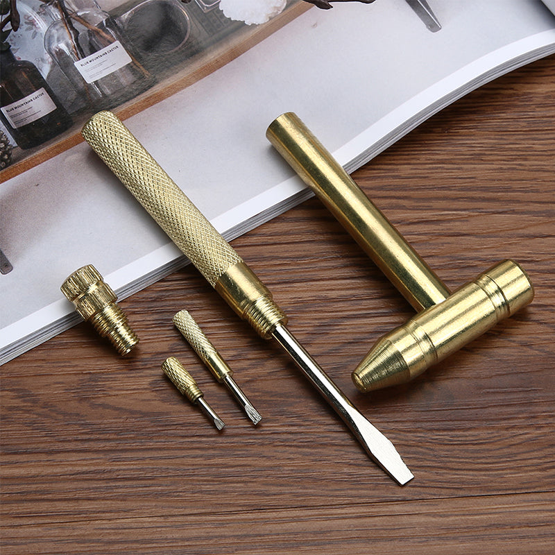 🎁6 in1 Mini Multifunktionaler Kupferhammer