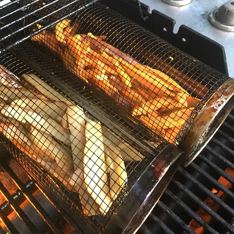 🎉Zylindrischer Grillkorb💕