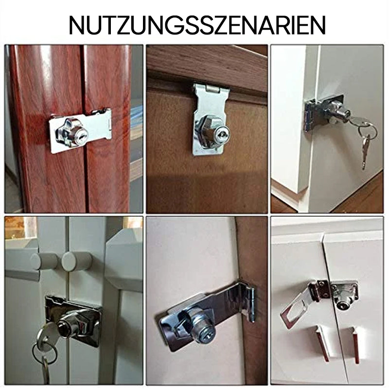 🔒Türschloss ohne Bohren🔒